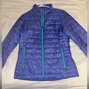 Patagonia Women's Purple Puffer Jacket